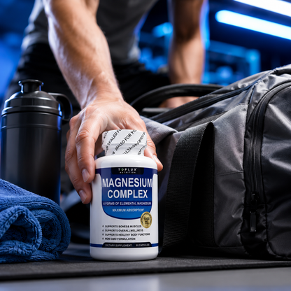 Rivierly Magnesium Complex 1000 mg | 6 Formas de Magnesio – 90 Cápsulas